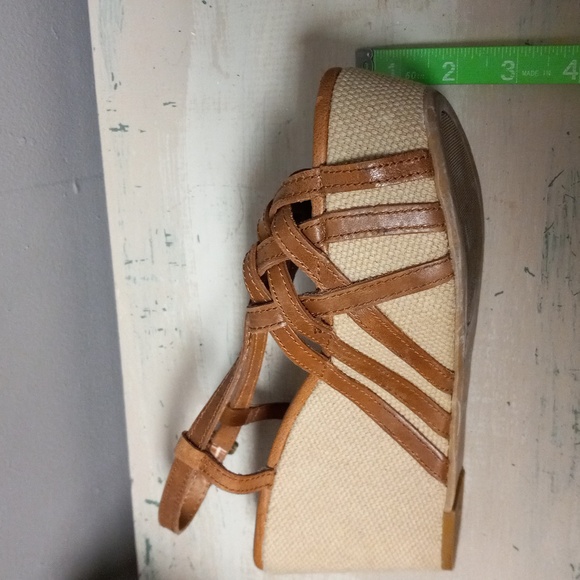 Lucky Brand  Brown and Wedge Sandals - Picture 14 of 14